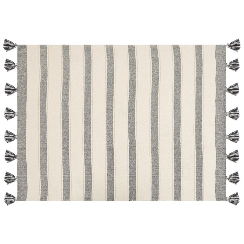 Koc CAYIR Bawełna 130 x 170 cm Beżowy