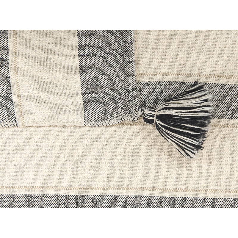 Koc CAYIR Bawełna 130 x 170 cm Beżowy