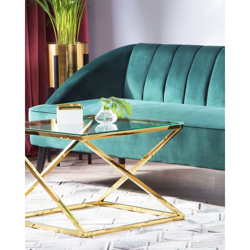 Dywan skórzany 160 x 230 cm szary AGACLI