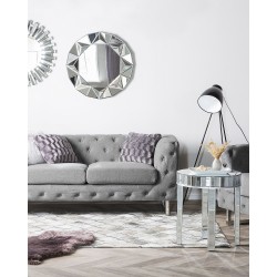 Dywan skórzany 160 x 230 cm szary AGACLI