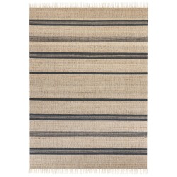 Dywan z juty 160 x 230 cm beżowo-szary TALPUR