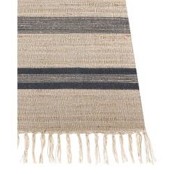 Dywan z juty 160 x 230 cm beżowo-szary TALPUR