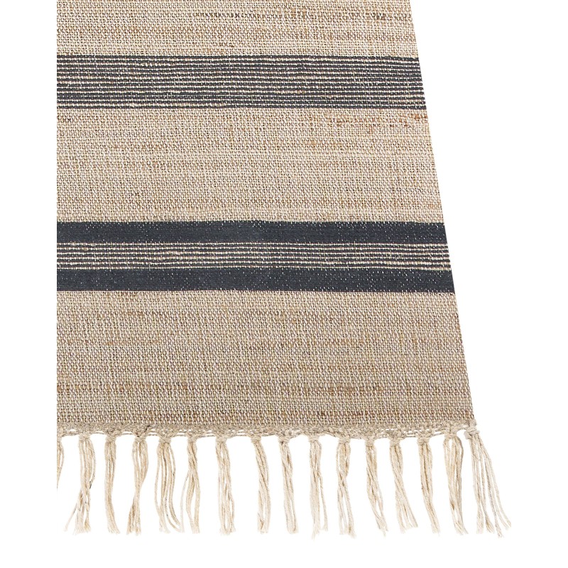 Dywan z juty 160 x 230 cm beżowo-szary TALPUR