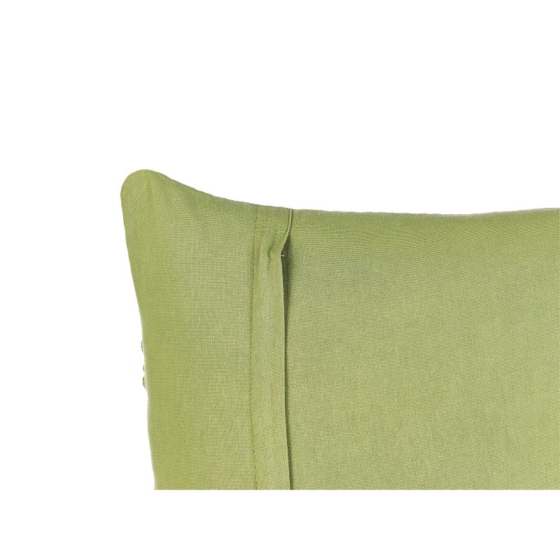 Zestaw 2 poduszek dekoracyjnych KALAM Bawełna 45 x 45 cm Zielony Wzór geometryczny