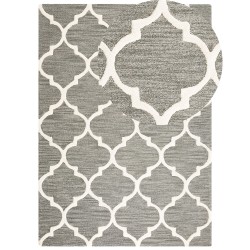 Dywan wełniany 160 x 230 cm szary YALOVA