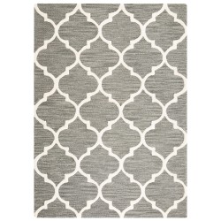 Dywan wełniany 160 x 230 cm szary YALOVA