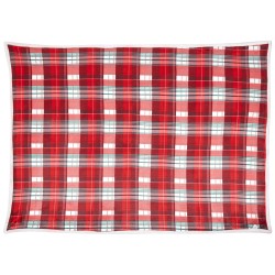 Koc FUDGE 150 x 200 cm Czerwony