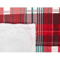 Koc FUDGE 150 x 200 cm Czerwony