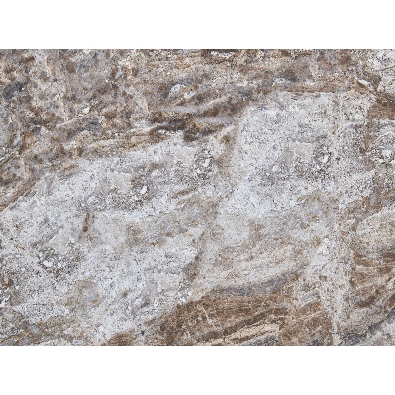 Stół ogrodowy MALETTO 120 cm 120 cm Szkło Ciemnoszary