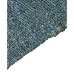 Dywan z juty 160 x 230 cm niebieski LUNIA