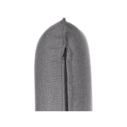 Sofa ogrodowa 3-osobowa lewostronna szara LORETELLO