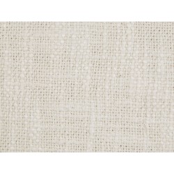 Zestaw 2 poduszek dekoracyjnych MABA Bawełna 50 x 35 cm Złamana biel Jednolity