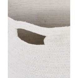 Zestaw 2 koszy KAHAN Bawełna Biały