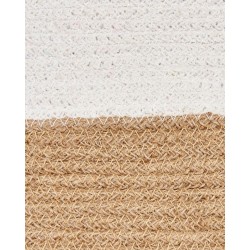 Zestaw 2 koszy KAHAN Bawełna Biały