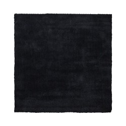 Dywan shaggy 200 x 200 cm czarny DEMRE