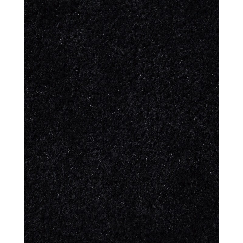 Dywan shaggy 200 x 200 cm czarny DEMRE