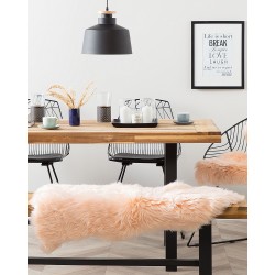 Skóra owcza brzoskwiniowa ULURU