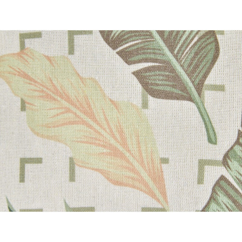 Zestaw 2 poduszek dekoracyjnych RHAPIS 45 x 45 cm Zielony Wzór roślinny