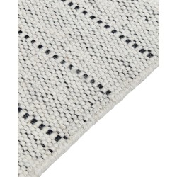 Dywan wełniany 160 x 230 cm beżowo-czarny YAZLIK