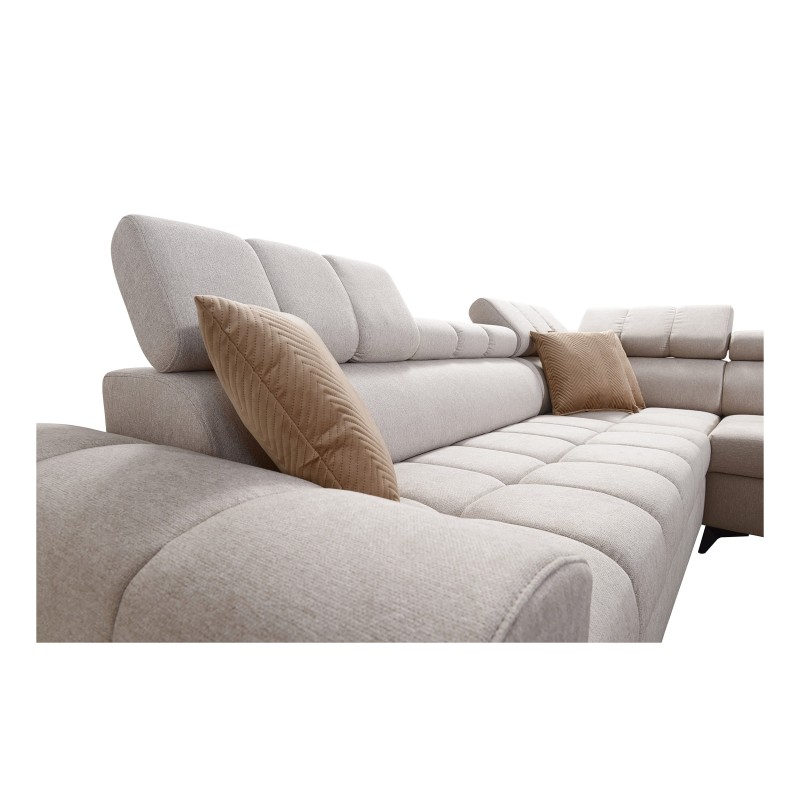 Ecksofa Venna XII mit Schlaffunktion und USB-Anschluss - Eleganz und Funktionalität in einem!