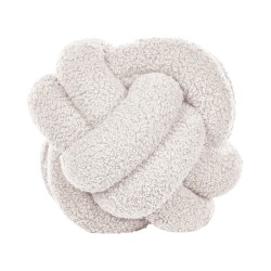 Zestaw 2 poduszek dekoracyjnych MALNI Boucle 19 x 19 cm Złamana biel Jednolity