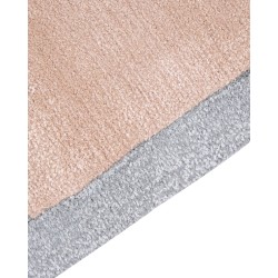 Dywan z wiskozy 160 x 230 cm beżowo-szary MALAN