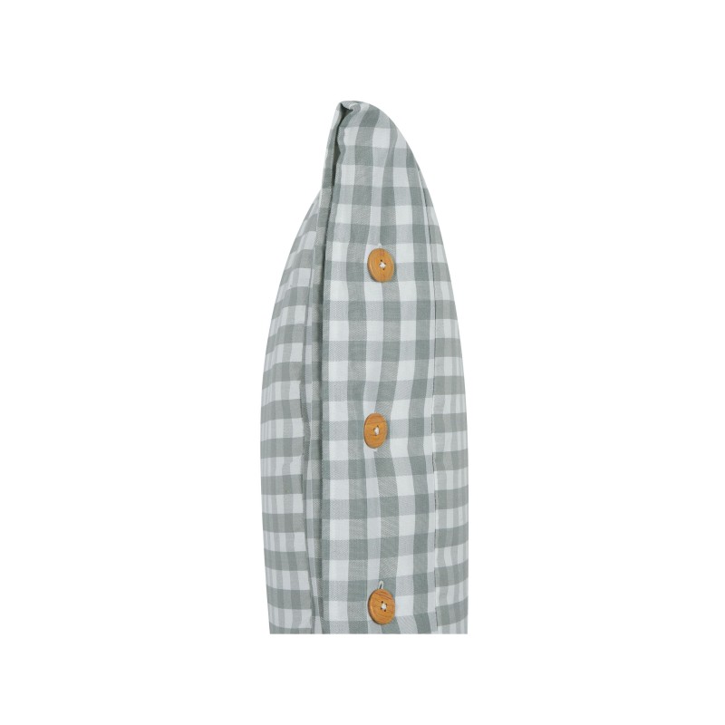 Poduszka dekoracyjna TALYA 40 x 60 cm Miętowy W kratkę