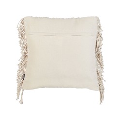 Zestaw 2 poduszek dekoracyjnych PATTAN Bawełna 45 x 45 cm Beżowy Wzór geometryczny