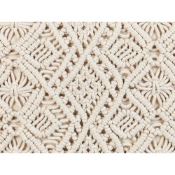 Zestaw 2 poduszek dekoracyjnych PATTAN Bawełna 45 x 45 cm Beżowy Wzór geometryczny