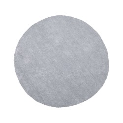 Dywan shaggy okrągły ⌀ 140 cm jasnoszary DEMRE