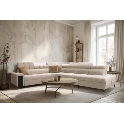 Ecksofa Venna XII mit Schlaffunktion und USB-Anschluss - Eleganz und Funktionalität in einem!