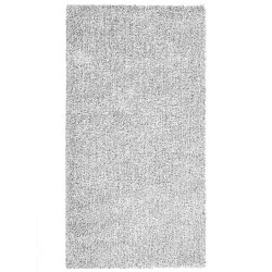 Dywan shaggy 80 x 150 cm szary melanż DEMRE