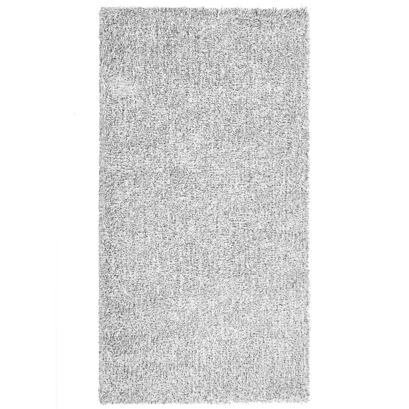Dywan shaggy 80 x 150 cm szary melanż DEMRE