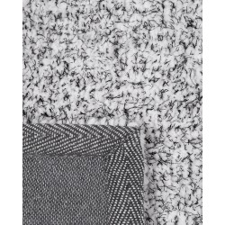 Dywan shaggy 80 x 150 cm szary melanż DEMRE