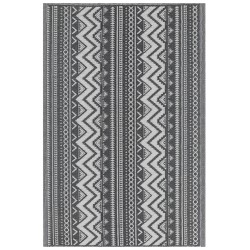 Dywan zewnętrzny 120 x 180 cm czarny NAGPUR