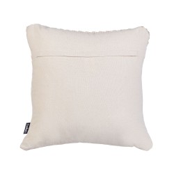 Zestaw 2 poduszek dekoracyjnych BEDADI Bawełna 45 x 45 cm Jasnobeżowy Wzór geometryczny