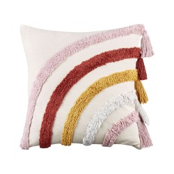 2 bawełniane poduszki dekoracyjne 45 x 45 cm wielokolorowe RAINSTAR