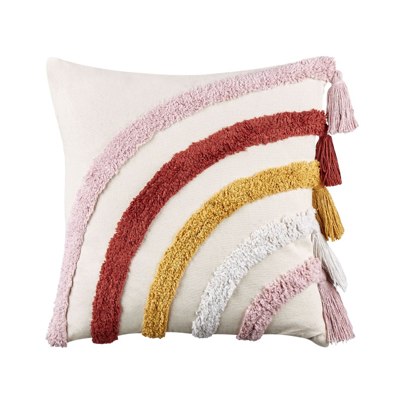 2 bawełniane poduszki dekoracyjne 45 x 45 cm wielokolorowe RAINSTAR