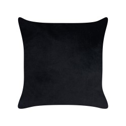 Zestaw 2 poduszek dekoracyjnych TALINUM Welur 45 x 45 cm Czarny Wzór zwierzęcy