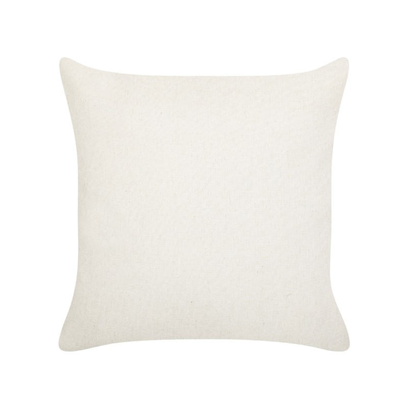 Zestaw 2 poduszek dekoracyjnych GNOME Bawełna 45 x 45 cm Biały Wzór świąteczny