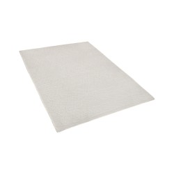 Dywan wełniany 80 x 150 cm złamana biel ERZIN