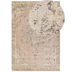 Dywan bawełniany 200 x 300 cm beżowy MATARIM