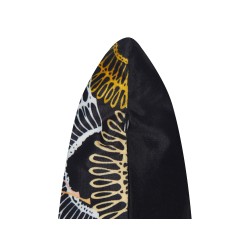 Zestaw 2 poduszek dekoracyjnych LAGURUS Welur 45 x 45 cm Kolorowy Wzór roślinny