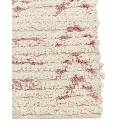 Dywan bawełniany 160 x 230 cm beżowo-różowy EDIRNE