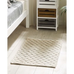 Dywan z juty 50 x 80 cm beżowy AKBEZ