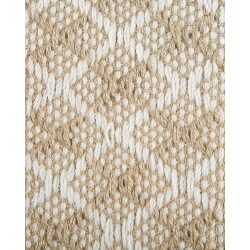 Dywan z juty 50 x 80 cm beżowy AKBEZ