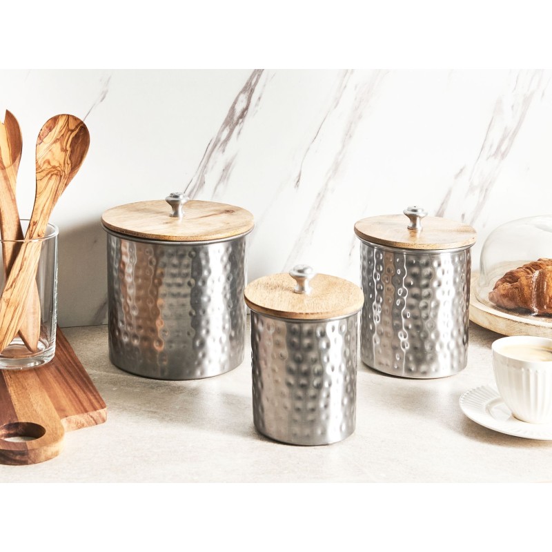 Pojemnik ALEXANDRIA Metal Srebrny