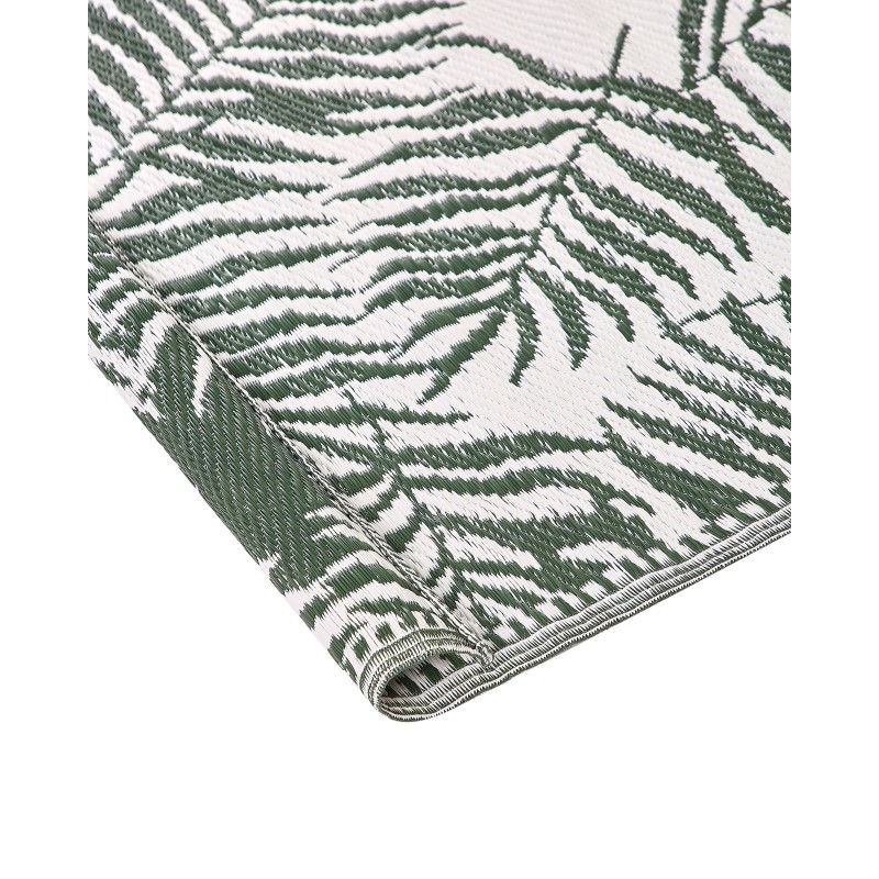 Dywan zewnętrzny 120 x 180 cm ciemnozielony KOTA