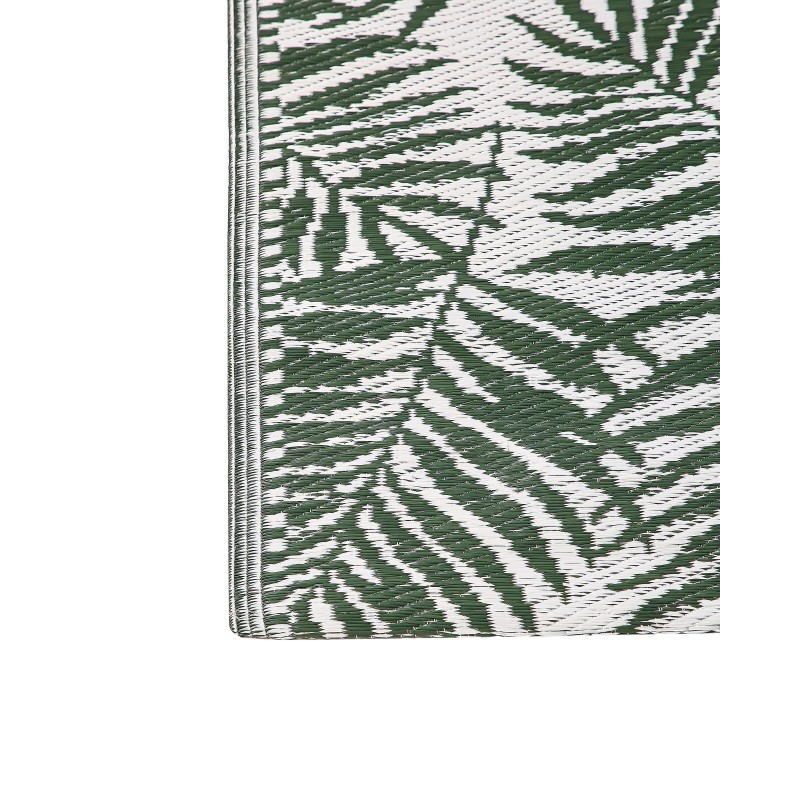 Dywan zewnętrzny 120 x 180 cm ciemnozielony KOTA