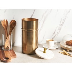 Pojemnik Dekoracje ALMAY Metal Złoty